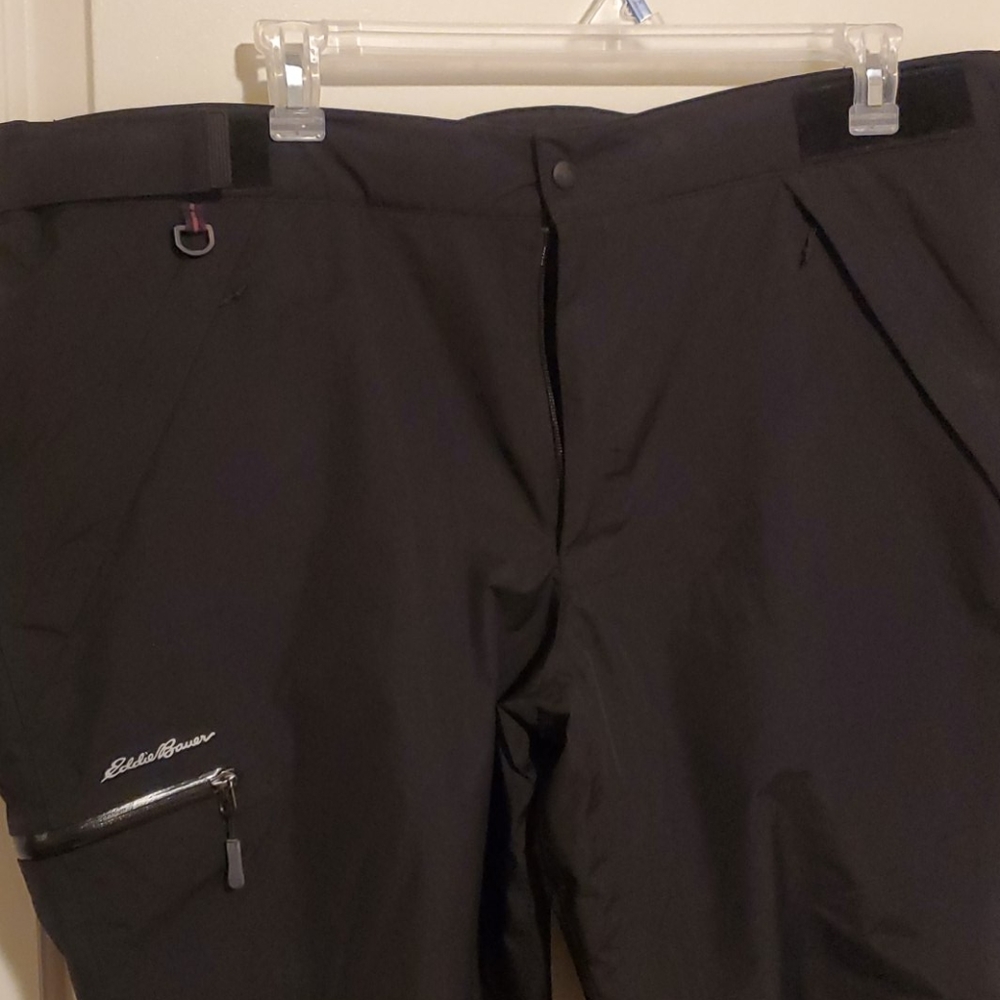 Woman's Eddie Bauer 20 Tall Snow Pants Blk